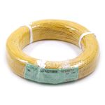 DAEWON Electric Wire 26AWG YELLOW 1ROLL, 610M, 0.4MM, PVC Insulated Wire, UL1007 CE Certified, Flame Retardant